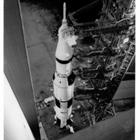 Apollo 12 Rollout From Vehicle Assembly Building to Launch Pad 39A