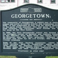 Georgetown Historic Marker