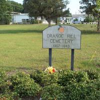 Orange Hill Cemetery, 2001