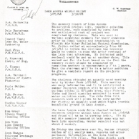 Lake Apopka Restoration Project Weekly Report (March 25 to 30, 1968)