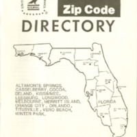 U.S. Postal Service Florida ZIP Code Directory, 1984