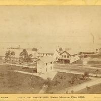 Sanford Looking Northeast from the Sanford House Hotel