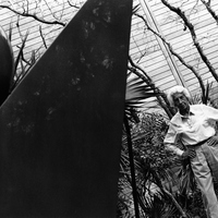 Doris &quot;Doc&quot; Marie Leeper with Sculpture, 1996
