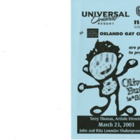 Oliver Button is a Sissy, March 23, 2003