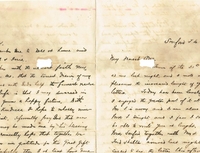 Letter from Henry L. DeForest to Anna M. Sperry (April 7, 1878)