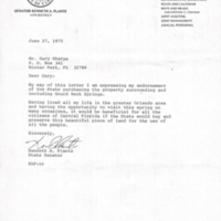 Letter from Kenneth A. Plante to Gary I. Sharp (June 27, 1975)