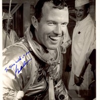 Astronaut Gordon Cooper Autograph
