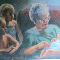 Grandma Aulin by Bettye Reagan