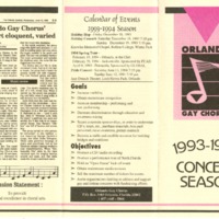 Concert Season, 1993-1994