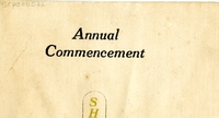 Sanford High School Annual Commencement Program, 1914