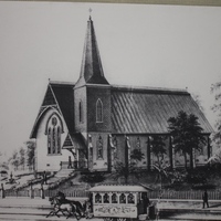 St. James Cathedral&#039;s Original Wooden Church Building