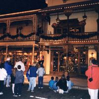 Street Performer at Church Street Station, 1998