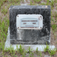 Headstone of Hollis H. Knott at Viking Cemetery