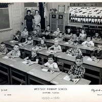 Westside Grammar Elementary School First Grade Class, 1960-1961