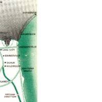 Florida&#039;s Turnpike and Interstate System Map, 1967