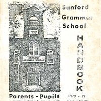 Sanford Grammar School Handbook, 1978-1979