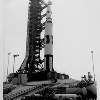SA-500F Full-Scale Saturn V Mock Up at John F. Kennedy Space Center Launch Complex 39A