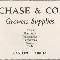 Chase and Company Advertisement