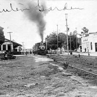 Train at the Atlantic Coast Line Railroad Depot in Winter Garden